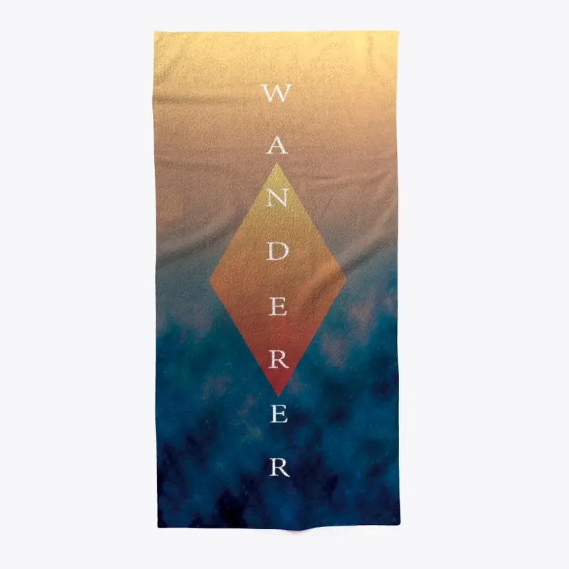 Wanderer Beach Towel by Yoga Threads