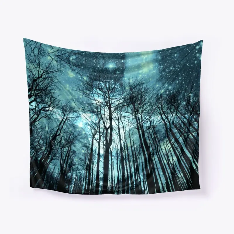 Reach for the Stars Tapestry Art