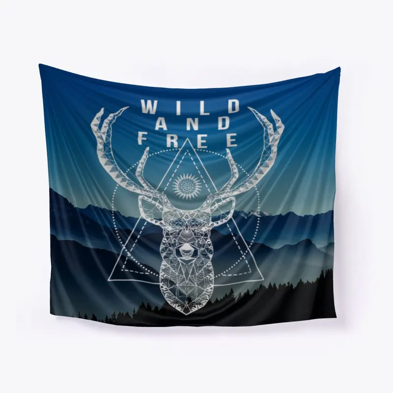 Wild And Free Spiritual Tapestry